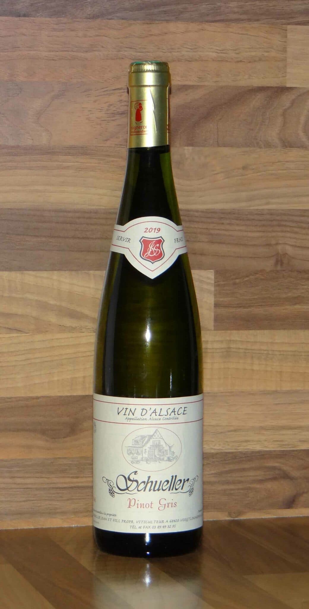 SCHULLER PINOT BLANC 2019 0,75cl