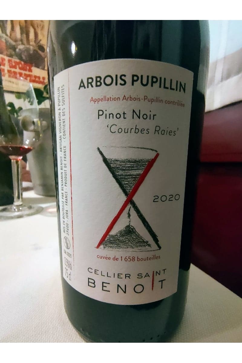 Cellier Saint Benoit 2022 Courbes Raies | Pinot Noir 0,75cl
