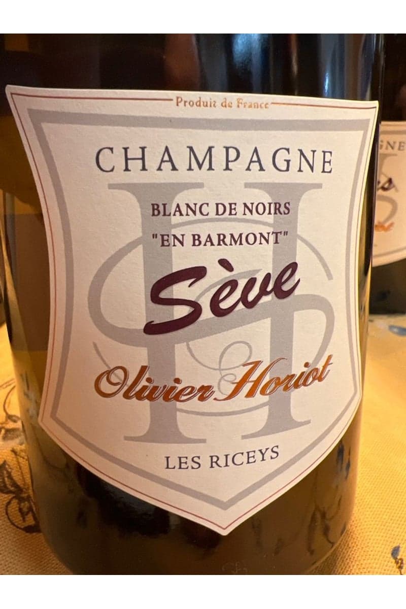 HORIOT Sève Blanc de Noirs CHAMPAGNE 0,75cl