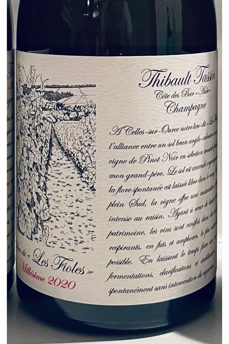 THIBAULT TASSIN Les Fioles Pinot Noir 0,75cl